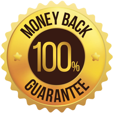 100% money-back guarantee